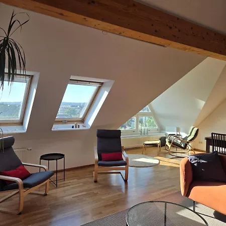 Penthouse In The Neustadt Appartement Dresde