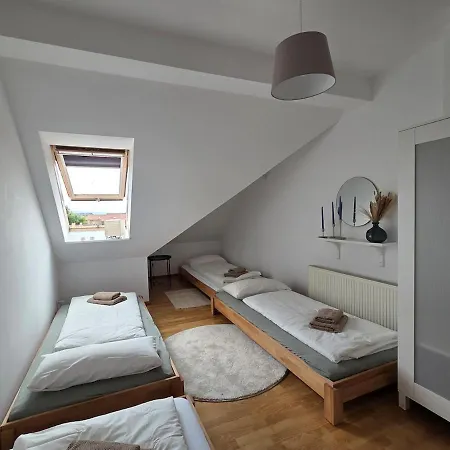 아파트 Penthouse In The Neustadt 드레스덴