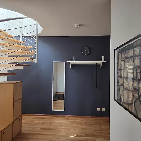 아파트 Penthouse In The Neustadt 드레스덴